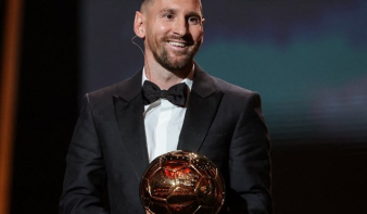 Nyolcadszor nyerte el Lionel Messi az Aranylabdát