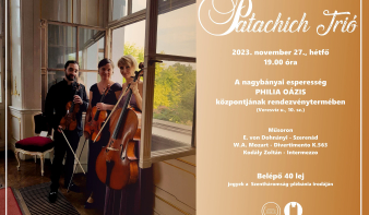 A nagyváradi Patachich trió koncertje Nagybányán