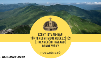 Szent István és új kenyér hálaadó ünnepség lesz Hosszúmezőn