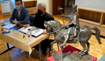 „Történelmi igazságtétel”: a várban állítják fel Szent László lovas szobrát Nagyváradon