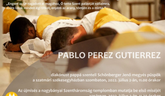 Pablo Perez Gutierrez papszentelése és primíciája