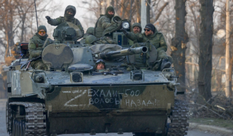 Ukrán vezérkar: Oroszország megindította kelet-ukrajnai offenzíváját