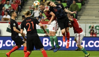 Magyarország fociválogatottja legyőzte a vb-ezüstérmes Horvátországot