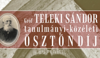 TELEKI ÖSZTÖNDÍJ: Pályázati kiírás 2014