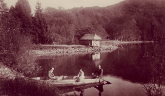 Kirándulás a Bódi-tóhoz a múlt század elején