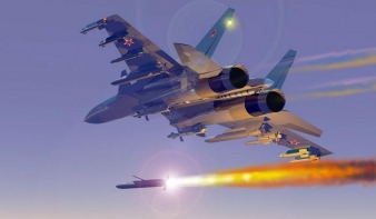 Incidens a Fekete-tenger felett: hat méterre volt az orosz vadászgép az amerikaitól