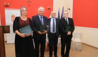 Magyar állami kitüntetésben részesült Markó Hajnal és Csendes Lajos 