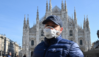 Alig-alig lassul a járvány Olaszországban