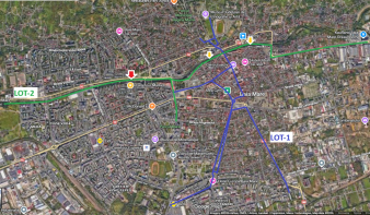 Térképen a nagybányai kerékpárutak: két nagy projekt, egy közös hálózat