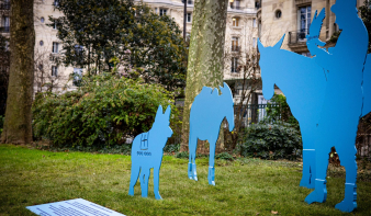 Háborúkban elpusztult állatok emlékművét avatták fel Párizsban