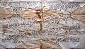 670 éves Nagybánya első eredetiben megmaradt kiváltságlevele