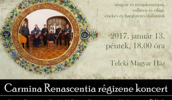 Carmina Renascentia régizene koncert