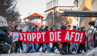 A milliók deportálásáról szóló titkos találkozó után betiltanák a második legerősebb német pártot