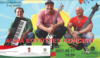 Alma együttes koncertje Nagybányán