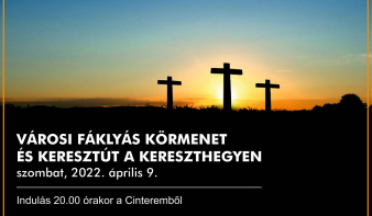 Fáklyás, gyertyás keresztúti ájtatosság Nagybányán