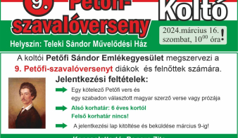 9. Petőfi-szavalóverseny Koltón