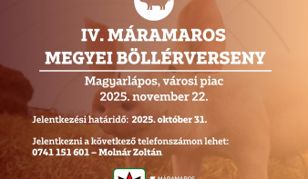 Negyedik alkalommal lesz Máramarosi Böllérverseny