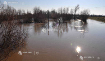 Elsőfokú árvízkészültség péntek délig az ország nyugati és északnyugati részében