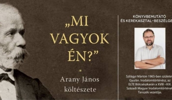 Kolozsváron mutatják be az új Arany János-monográfiát 