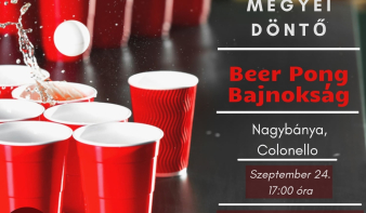 Megyei beerpong bajnokság döntője