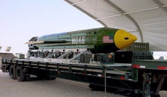 A „bombák anyját” vetette be az Iszlám Állam ellen az USA