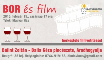 Farsangi BORKÓSTOLÓ filmvetítéssel