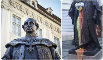 Az erdélyi szászok legfontosabb történelmi alakjának szobrát sem kíméli a román „tolerancia”