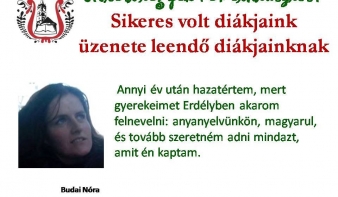 Miért legyek némethlászlós? Sikeres volt diákjaink üzenete leendő diákjainknak (4)