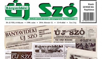 1500. lapszámnál a Bányavidéki Új Szó