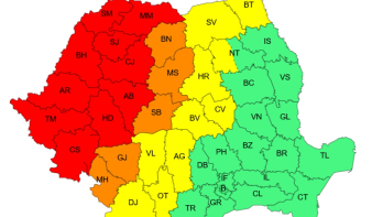 Vörös kód lép érvénybe ma Máramarosban is