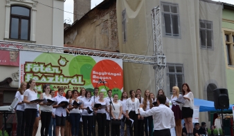 A Németh László Elméleti Líceum a 10. Főtér Fesztiválon