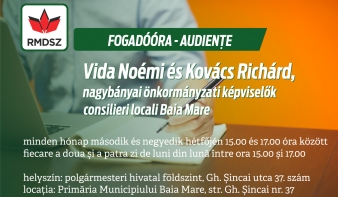 RMDSZ-es önkormányzati fogadóórák Nagybányán