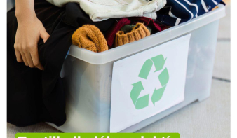 Textilhulladék-gyűjtés Nagybányán 