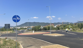 Hamarosan elkészül az Állomás utca meghosszabbítása
