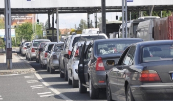 Hétfőtől forgalomkorlátozás a halmi határátkelőnél