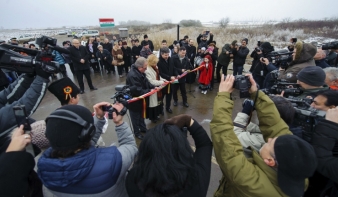 Megnyílt a tíz új átkelő a magyar-román határon