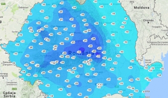 Mínusz 30 fok volt kedden reggel Bodzafordulón