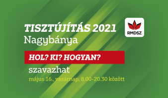 Tisztújítás 2021 - Szavazással kapcsolatos tudnivalók Nagybányán