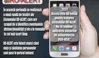 IGSU: a RO-Alert rendszer tesztüzenetekkel való ellenőrzése kötelező