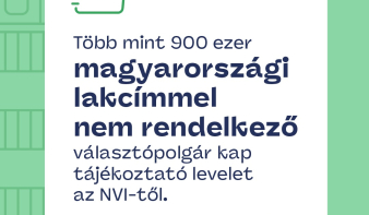 A Nemzeti Választási Iroda a héten kezdi meg a magyarországi lakcímmel nem rendelkező választópolgárok értesítését