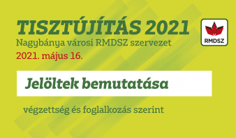 Tisztújítás 2021 - A nagybányai jelöltek bemutatkozása