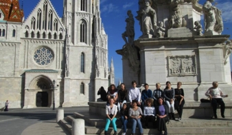 Budapesti élmények,  a Nicolae Iorga Általános Iskola csapatának jutamomkirándulása