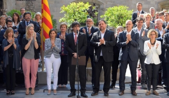  A katalán kormány kész önhatalmúan kikiáltani függetlenségét