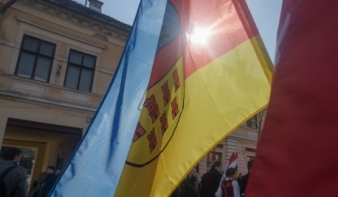 A csendőrség szerint nem az Erdély-zászló miatt bírságoltak Kolozsváron 