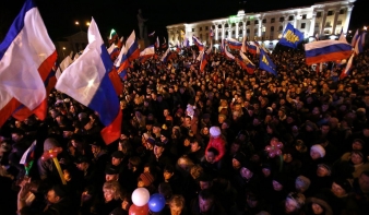 Több mint kilencven százalék mondott igent Oroszországra