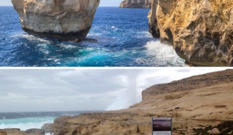 Megsemmisült Málta egyik jelképe