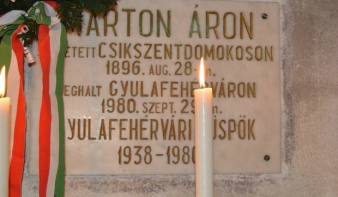 Exhumálták Márton Áron püspök földi maradványait