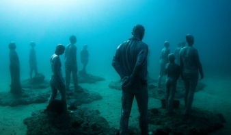 Elképesztő látvány - Az első európai víz alatti múzeumban