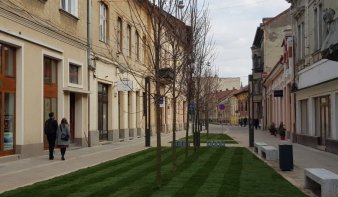 Újabb sétálóutcával várja a turistákat Nagyvárad