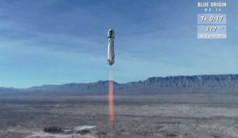 Jeff Bezos űrcége egy karnyújtásnyira az űrturizmus beindításától